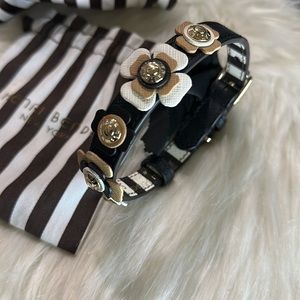 EUC HENRI BENDEL PETAL FLOWER CHOKER/DOG COLLAR